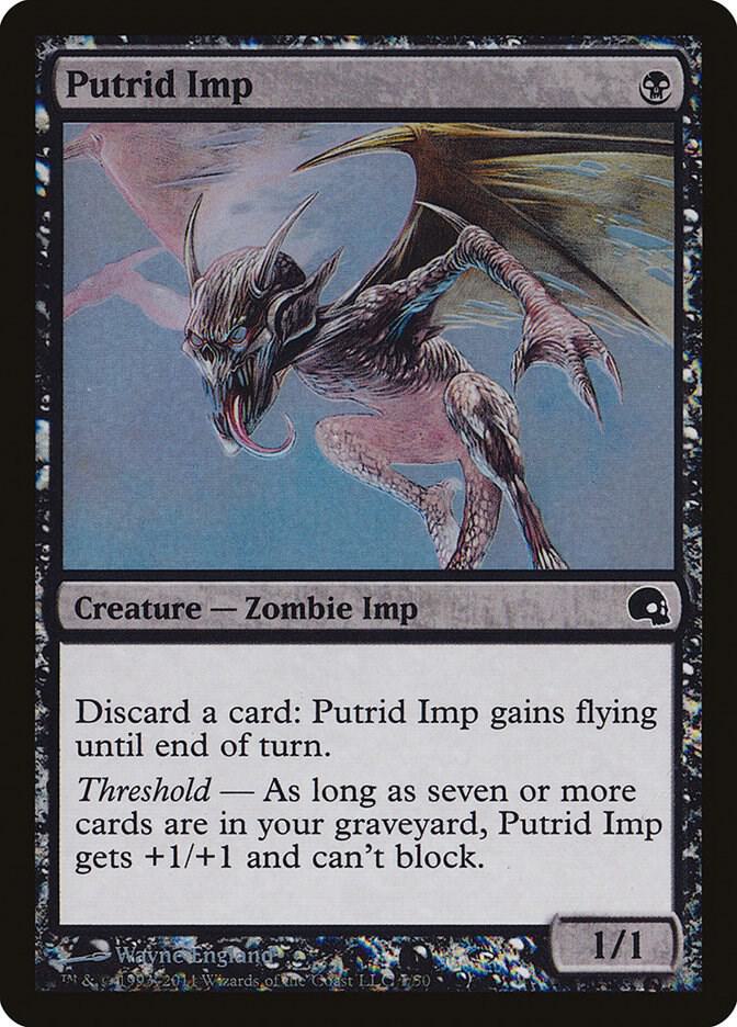 Putrid Imp 1 card from Premium Deck Series: Graveborn