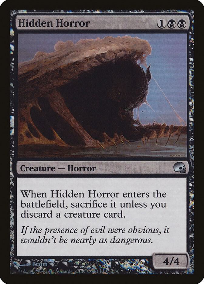 Hidden Horror 2 card from Premium Deck Series: Graveborn