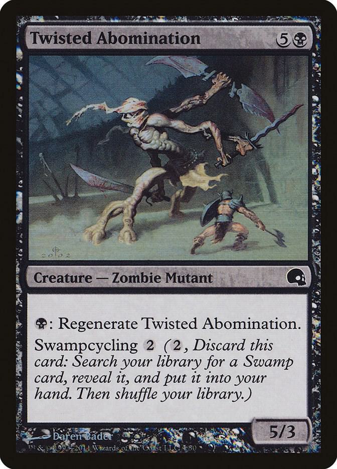 Twisted Abomination 4 card from Premium Deck Series: Graveborn
