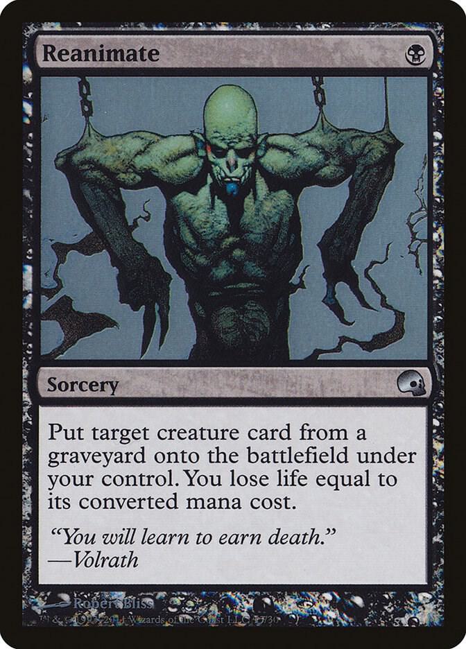 Reanimate 15 card from Premium Deck Series: Graveborn