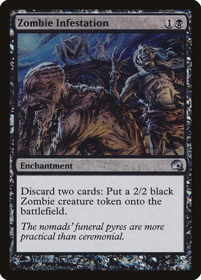Zombie Infestation 19 card from Premium Deck Series: Graveborn