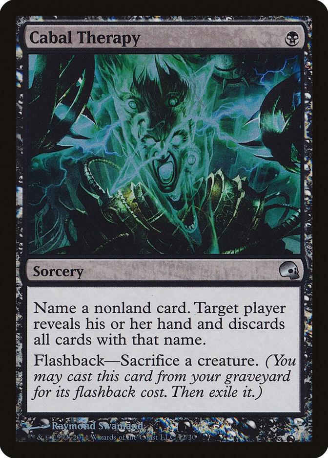 Cabal Therapy 12 card from Premium Deck Series: Graveborn