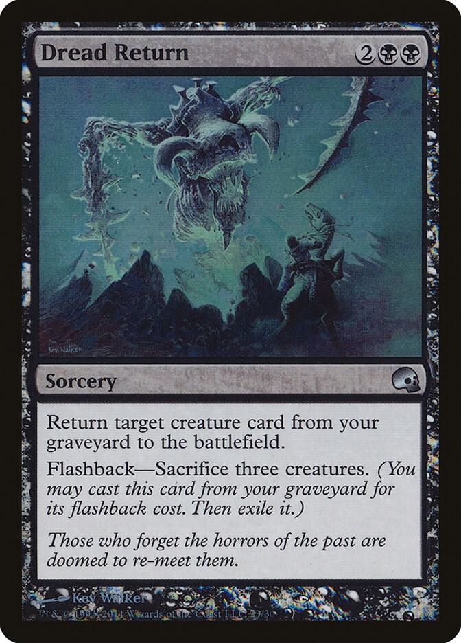 Dread Return 23 card from Premium Deck Series: Graveborn
