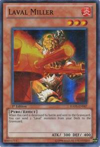 Laval Miller HA05-EN007 card from Hidden Arsenal 5: Steelswarm Invasion