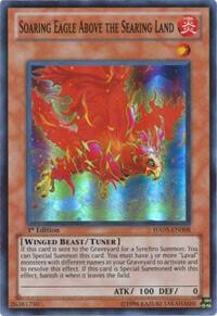 Soaring Eagle Above the Searing Land HA05-EN008 card from Hidden Arsenal 5: Steelswarm Invasion