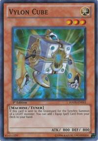 Vylon Cube HA05-EN015 card from Hidden Arsenal 5: Steelswarm Invasion