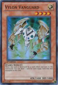 Vylon Vanguard HA05-EN016 card from Hidden Arsenal 5: Steelswarm Invasion