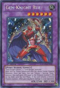 Gem-Knight Ruby HA05-EN019 card from Hidden Arsenal 5: Steelswarm Invasion