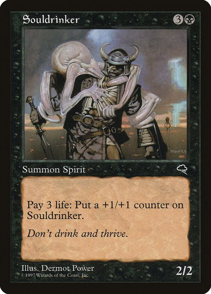 Souldrinker 158 card from Tempest