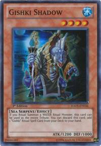 Gishki Shadow HA05-EN036 card from Hidden Arsenal 5: Steelswarm Invasion