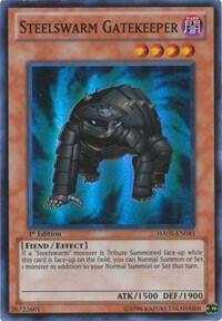 Steelswarm Gatekeeper HA05-EN045 card from Hidden Arsenal 5: Steelswarm Invasion