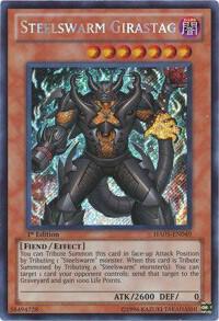 Steelswarm Girastag HA05-EN049 card from Hidden Arsenal 5: Steelswarm Invasion