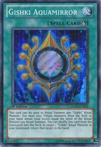 Gishki Aquamirror HA05-EN055 card from Hidden Arsenal 5: Steelswarm Invasion