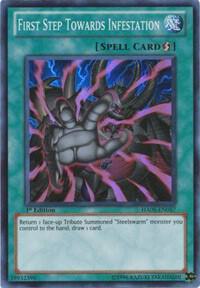 First Step Towards Infestation HA05-EN057 card from Hidden Arsenal 5: Steelswarm Invasion