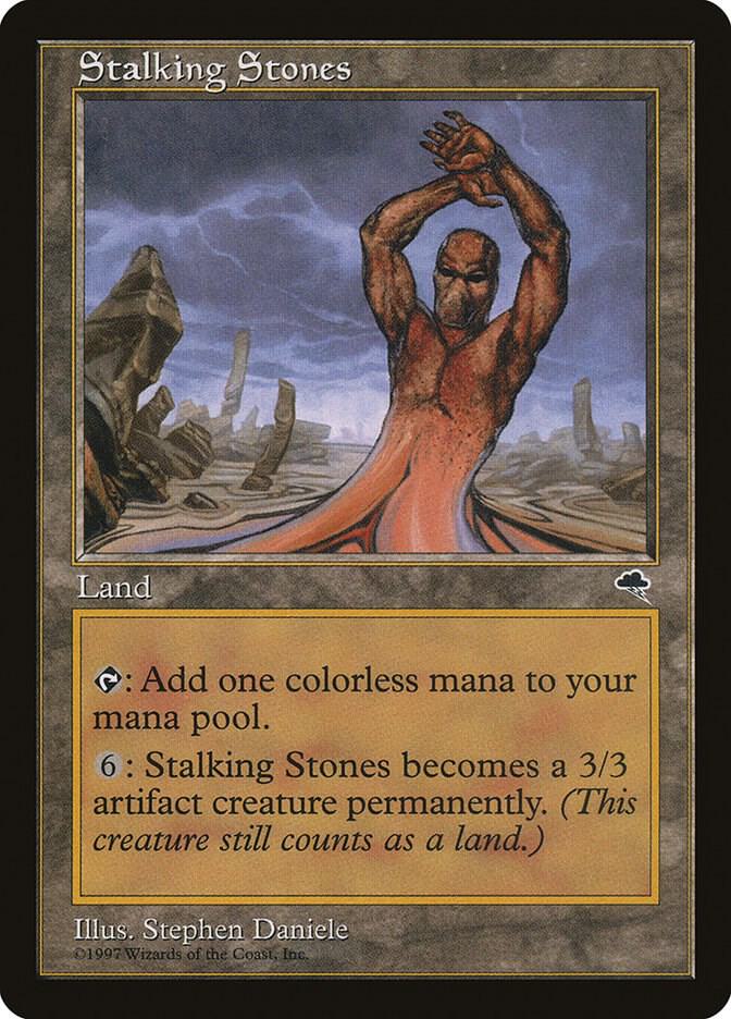 Stalking Stones 327 card from Tempest