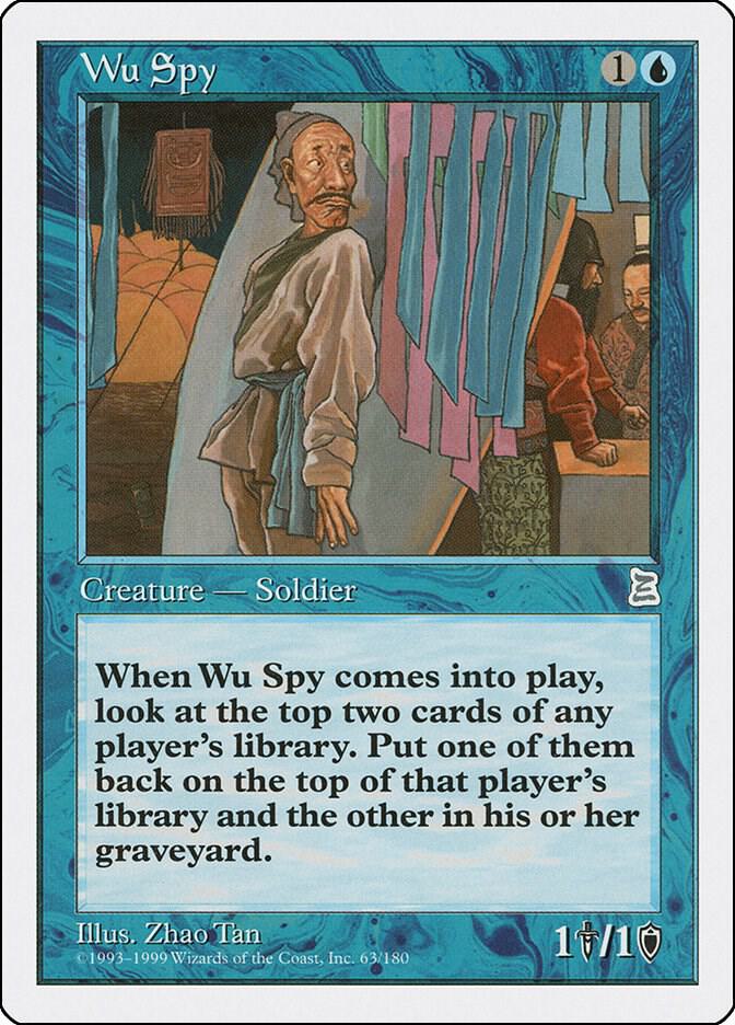 Wu Spy 63 card from Portal Three Kingdoms