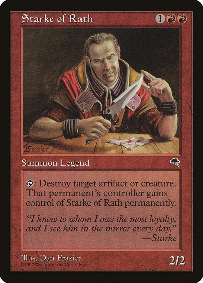 Starke of Rath 205 card from Tempest
