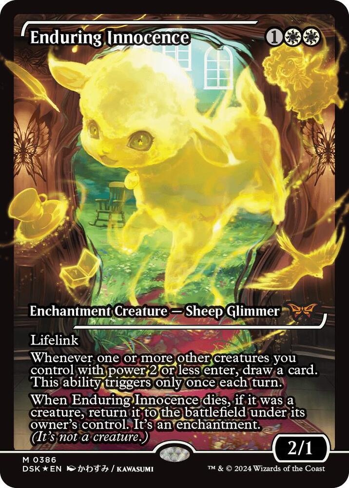 Enduring Innocence (Showcase) 386 card from Duskmourn: House of Horror