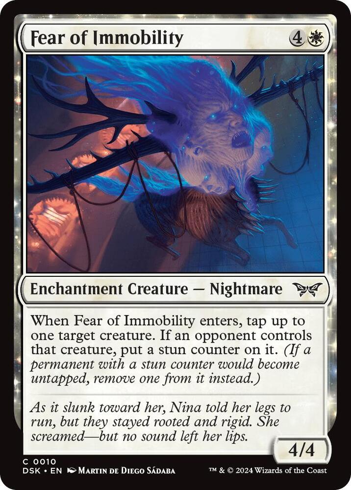 Fear of Immobility 10 card from Duskmourn: House of Horror
