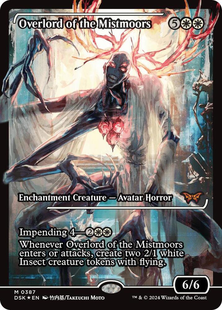 Overlord of the Mistmoors (Showcase) 387 card from Duskmourn: House of Horror