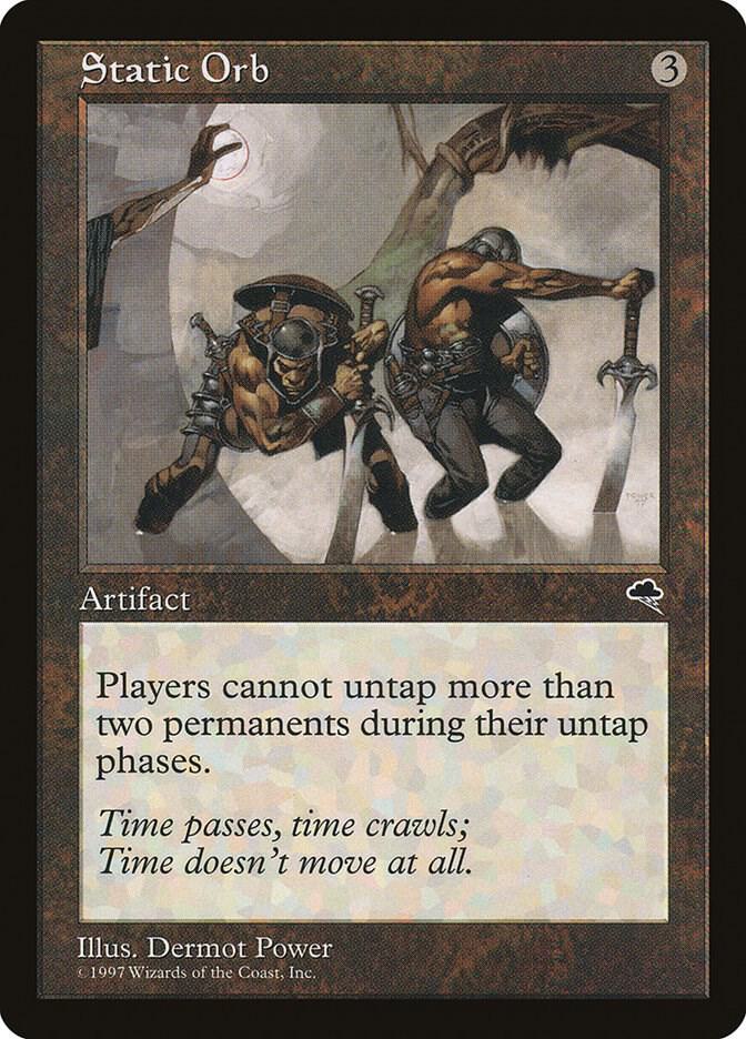 Static Orb 310 card from Tempest