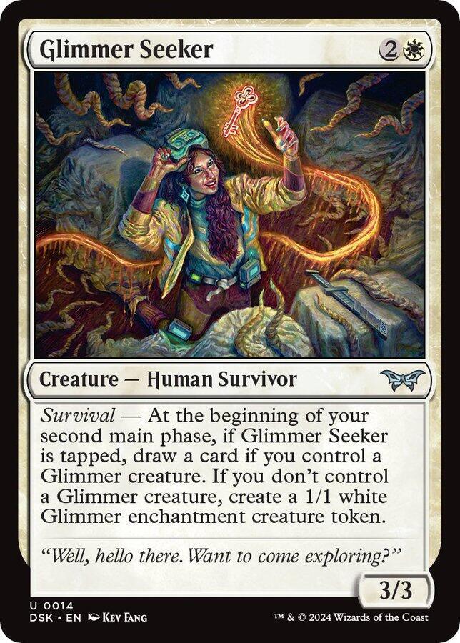 Glimmer Seeker 14 card from Duskmourn: House of Horror