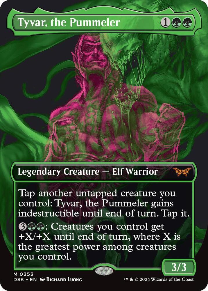 Tyvar, the Pummeler (Showcase) 353 card from Duskmourn: House of Horror