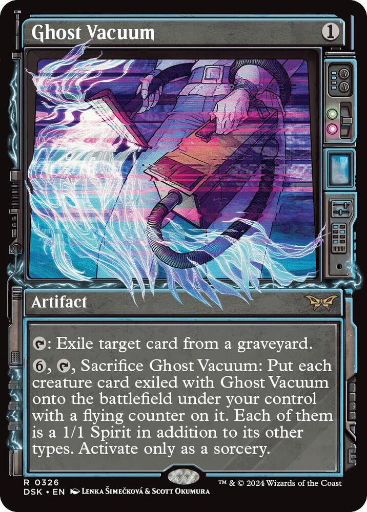 Ghost Vacuum (Showcase) 326 card from Duskmourn: House of Horror