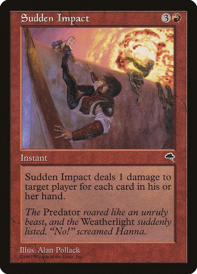 Sudden Impact 208 card from Tempest
