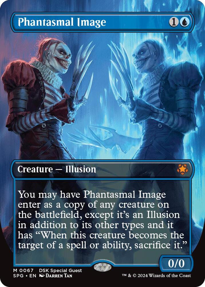Phantasmal Image (Borderless) 67 card from Special Guests