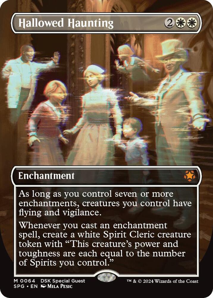 Hallowed Haunting (Borderless) 64 card from Special Guests