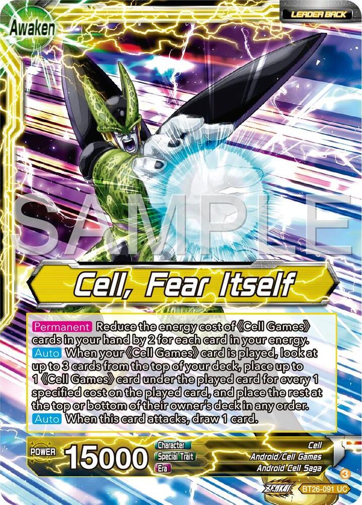 Cell // Cell, Fear Itself BT26-091 card from Ultimate Advent