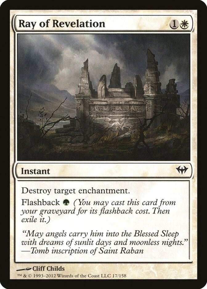 Ray of Revelation 17 card from Dark Ascension