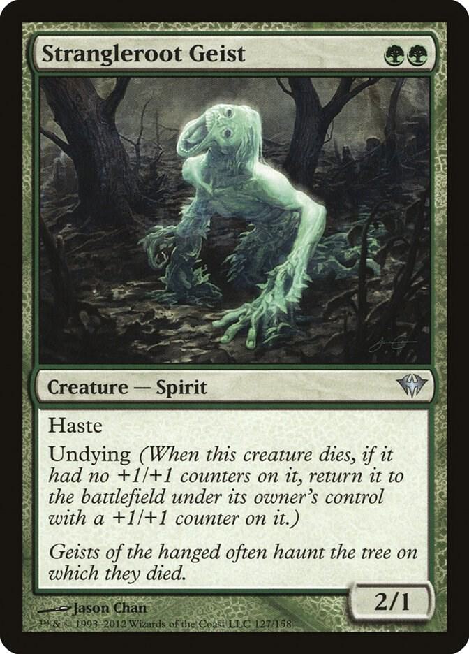 Strangleroot Geist 127 card from Dark Ascension