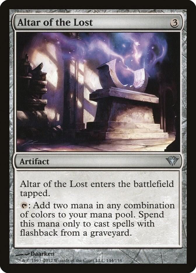 Altar of the Lost 144 card from Dark Ascension