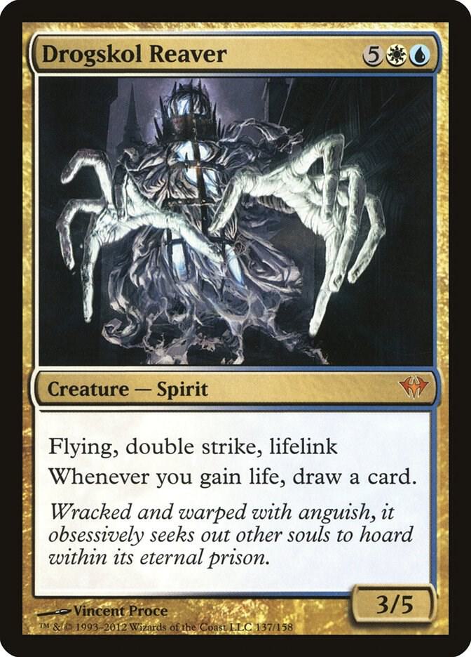 Drogskol Reaver 137 card from Dark Ascension