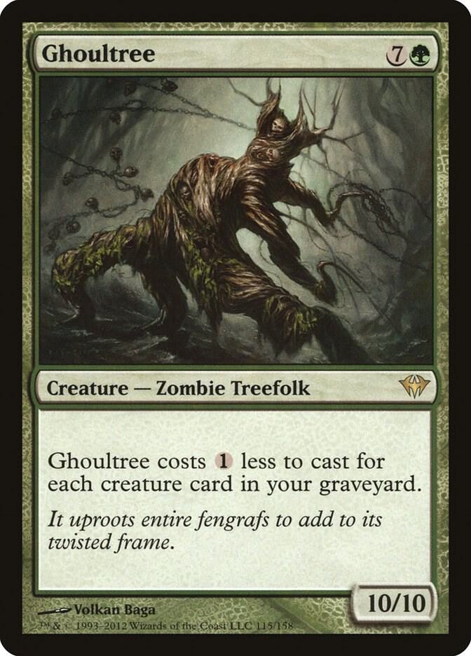 Ghoultree 115 card from Dark Ascension