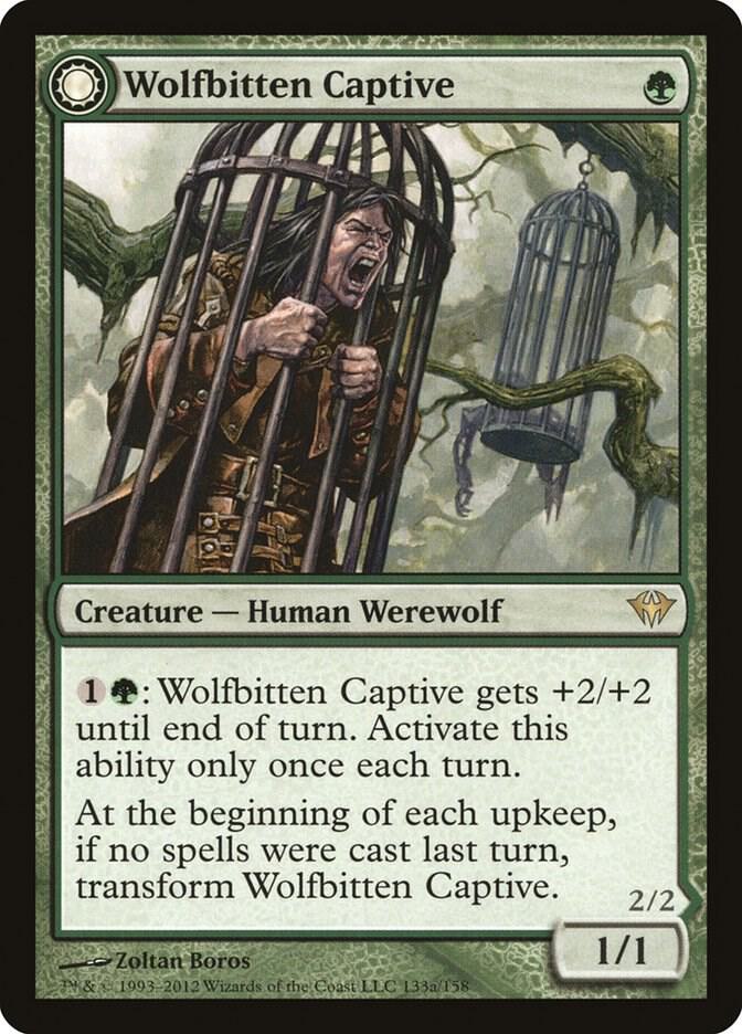 Wolfbitten Captive 133 card from Dark Ascension
