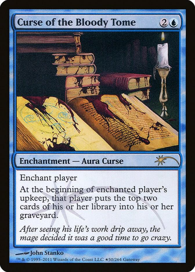 Curse of the Bloody Tome 80 card from WPN & Gateway Promos