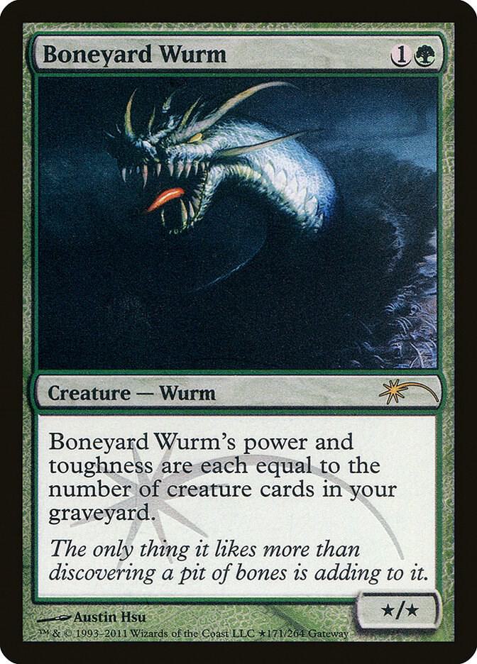 Boneyard Wurm 84 card from WPN & Gateway Promos