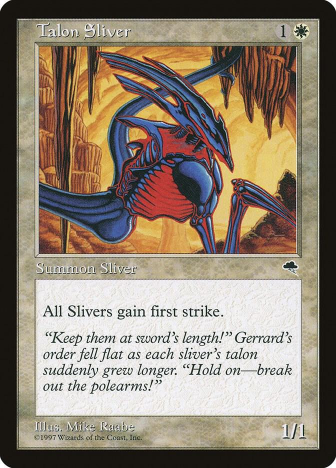 Talon Sliver 50 card from Tempest
