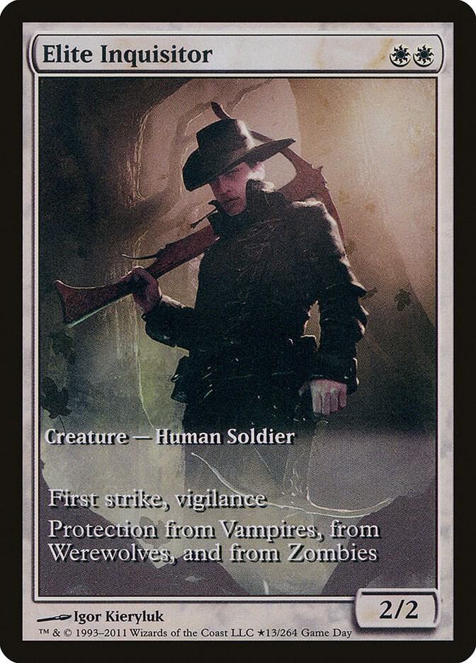Elite Inquisitor 13 card from Game Day & Store Championship Promos