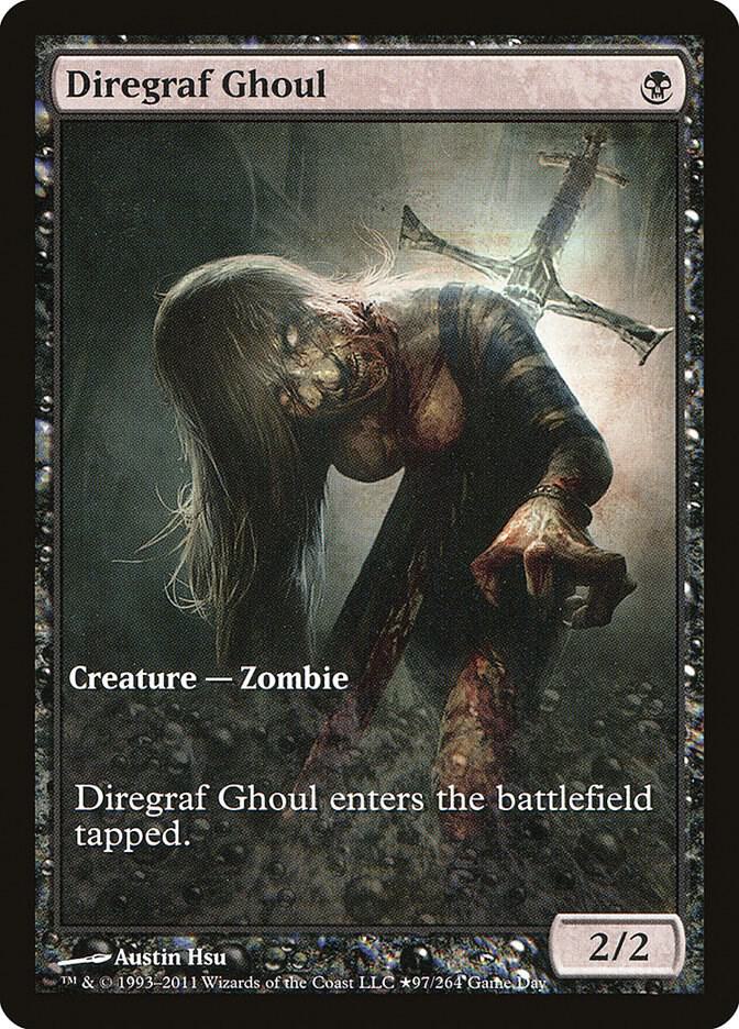 Diregraf Ghoul 97 card from Game Day & Store Championship Promos
