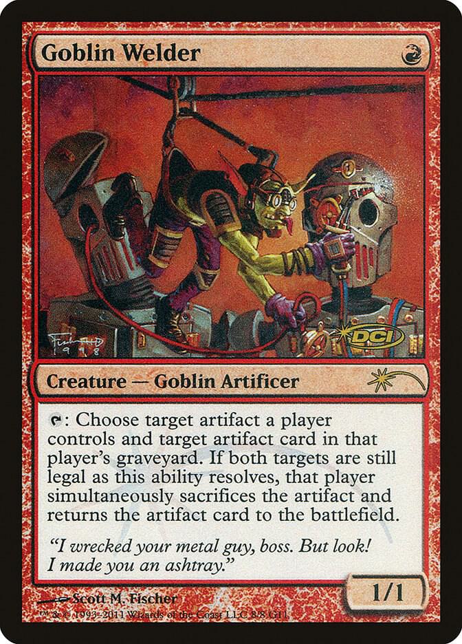 Goblin Welder 8 card from Judge Promos
