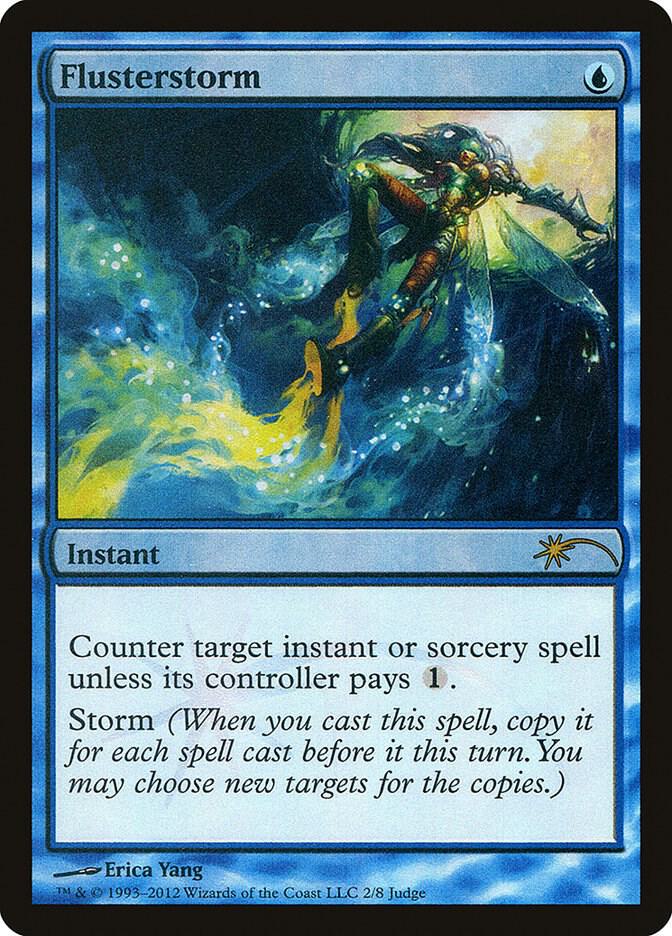 Flusterstorm 2 card from Judge Promos