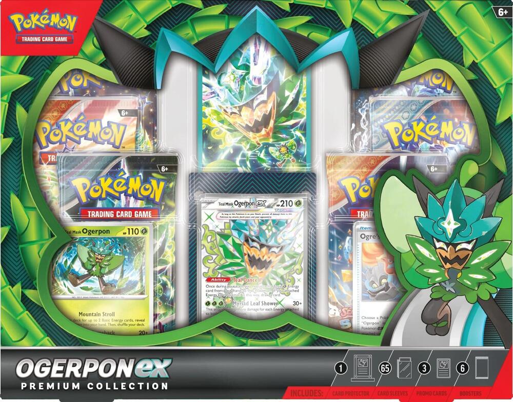 Ogerpon ex Premium Collection card from Miscellaneous Cards & Products
