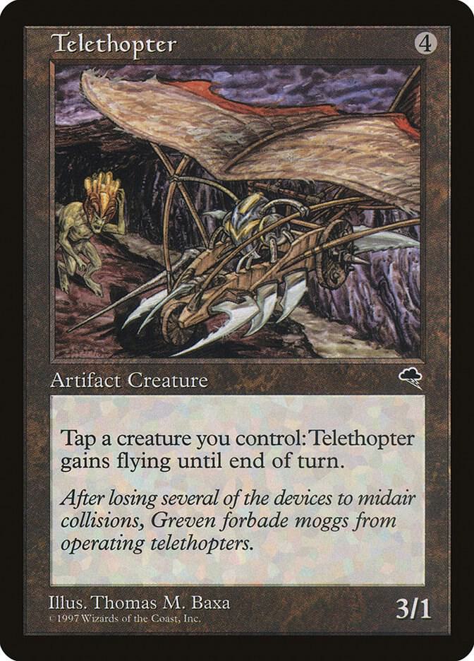 Telethopter 311 card from Tempest