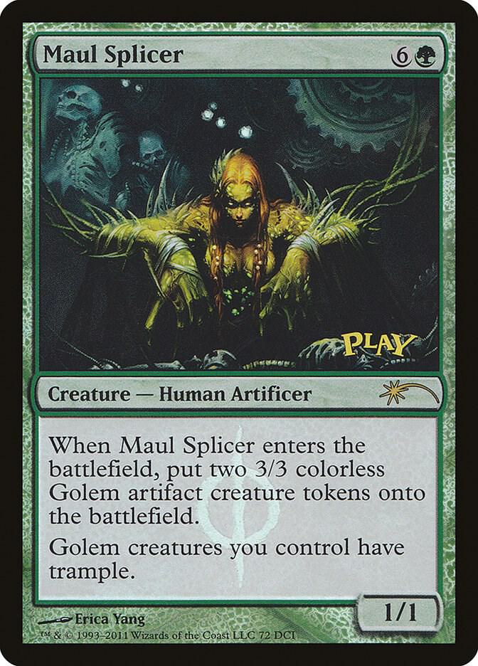 Maul Splicer 72 card from WPN & Gateway Promos