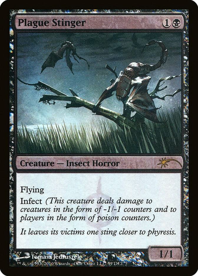 Plague Stinger 59 card from WPN & Gateway Promos
