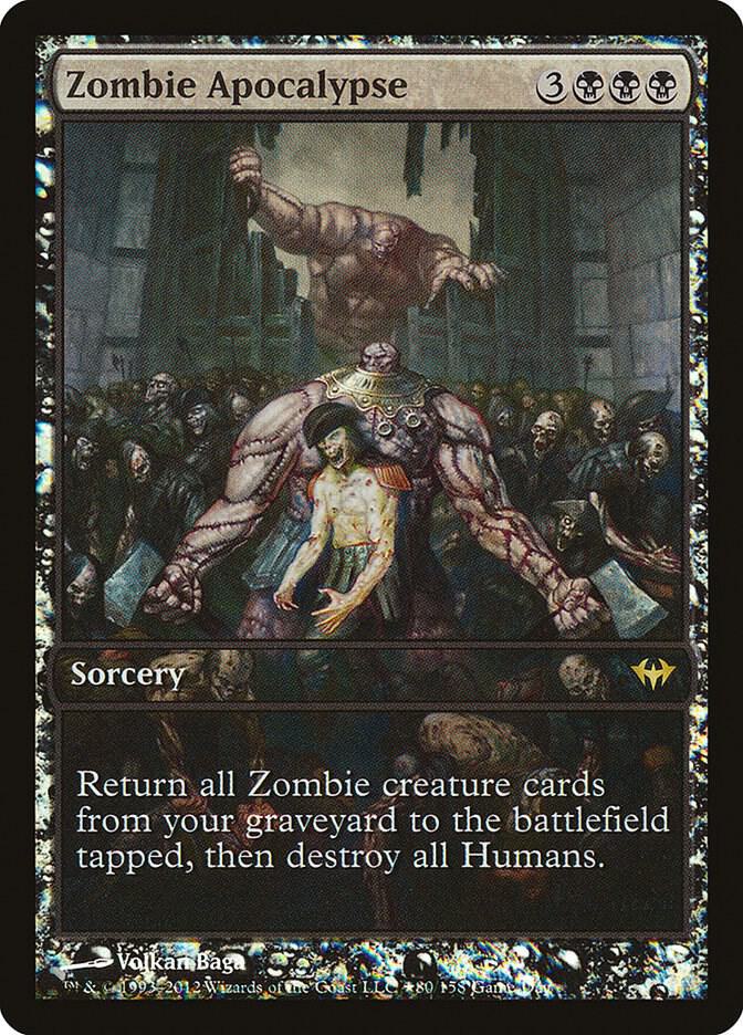 Zombie Apocalypse 80 card from Game Day & Store Championship Promos